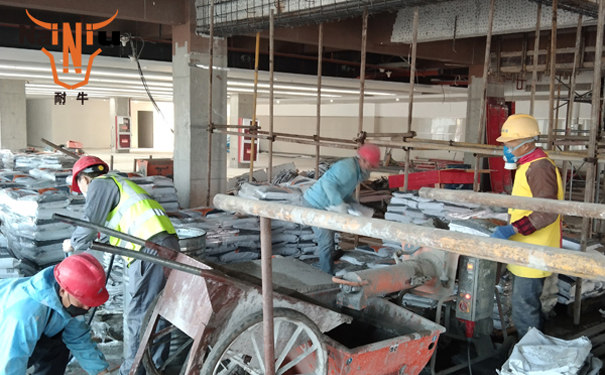 w66利来聚合物建补砂浆施工当苦衷项