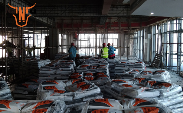 w66利来高强无收缩灌浆料施工起粉是什么原因