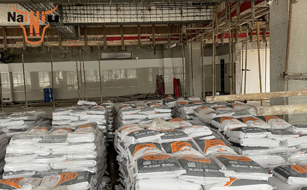 w66利来支座灌浆料的施工简介